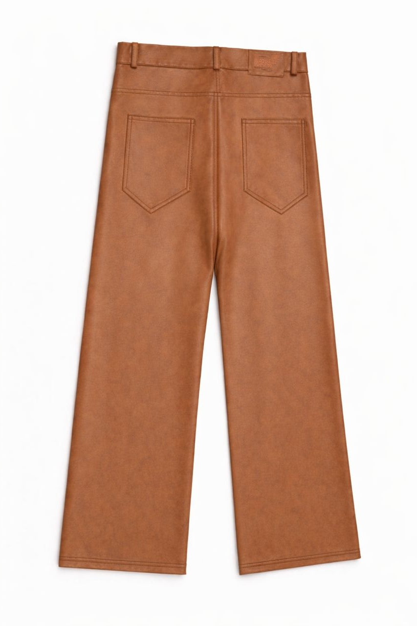 Royal Leather pants - Brown