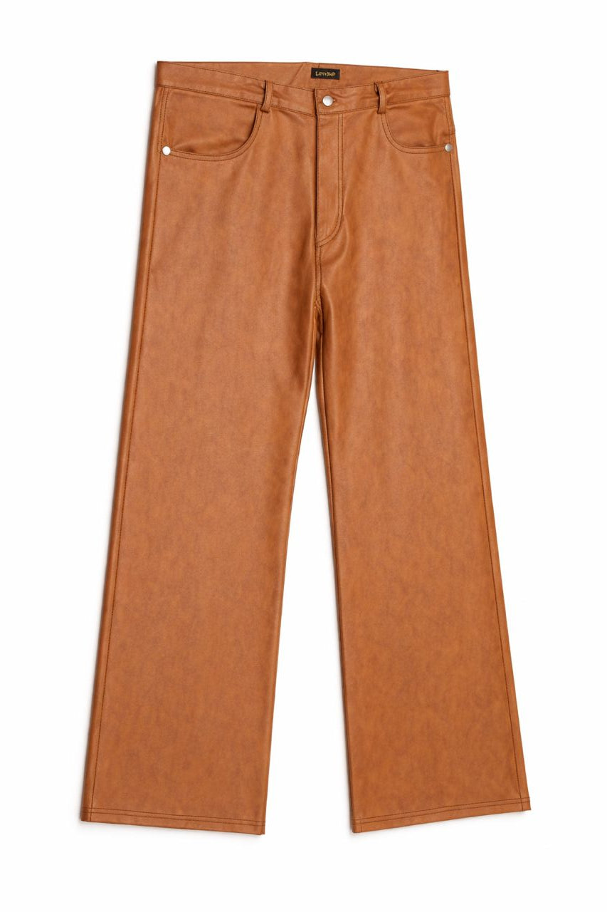 Royal Leather pants - Brown